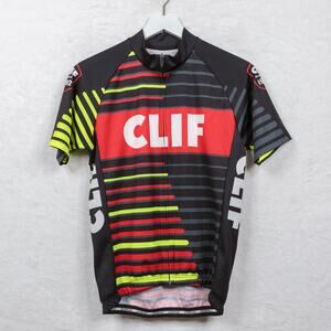CAPO CLIF BAR Cycling Jersey Full Zip Short Sleeve Made In Italy Mens Sz M